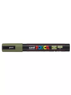   UNI Dekormarker, 1,8-2,5 mm, UNI "Posca PC-5M", khaki