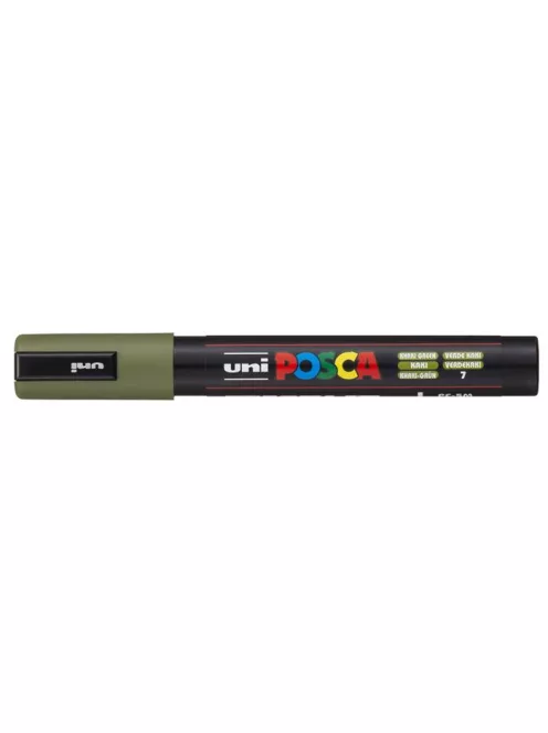 UNI Dekormarker, 1,8-2,5 mm, UNI "Posca PC-5M", khaki