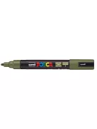 UNI Dekormarker, 1,8-2,5 mm, UNI "Posca PC-5M", khaki