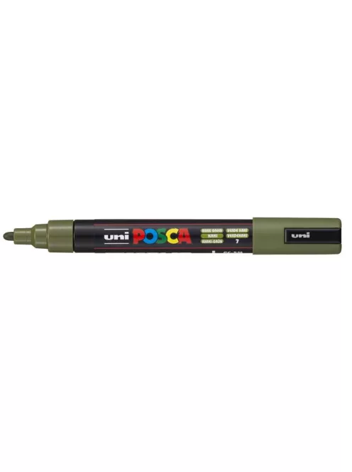 UNI Dekormarker, 1,8-2,5 mm, UNI "Posca PC-5M", khaki