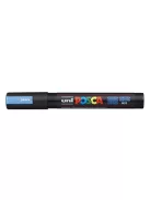 UNI Dekormarker, 1,8-2,5 mm, UNI "Posca PC-5M", metálkék