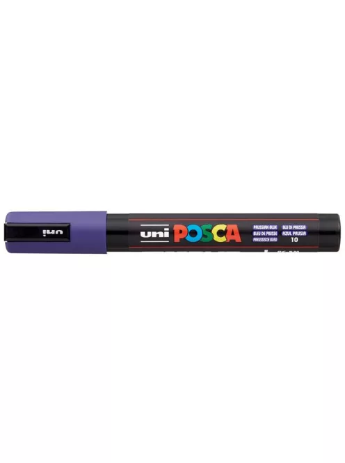 UNI Dekormarker, 1,8-2,5 mm, UNI "Posca PC-5M", porosz kék