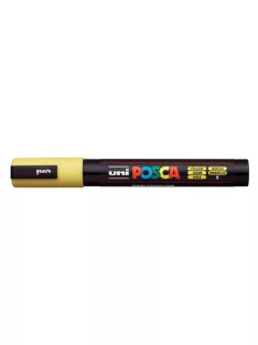   UNI Dekormarker, 1,8-2,5 mm, UNI "Posca PC-5M", sárga