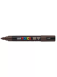   UNI Dekormarker, 1,8-2,5 mm, UNI "Posca PC-5M", sötétbarna