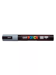   UNI Dekormarker, 1,8-2,5 mm, UNI "Posca PC-5M", szürke