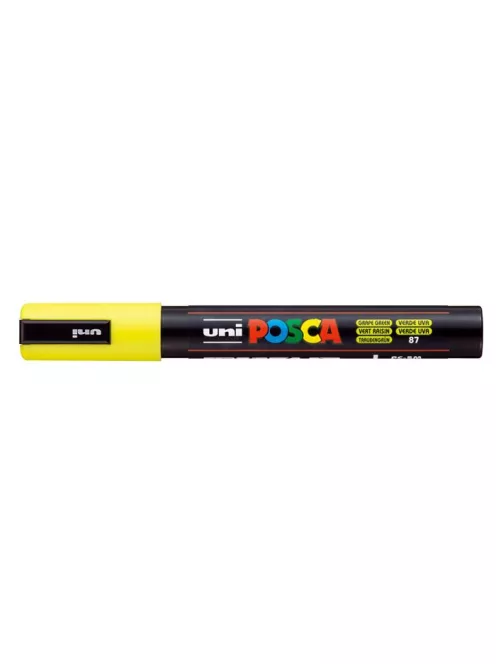 UNI Dekormarker, 1,8-2,5 mm, UNI "Posca PC-5M", szőlőzöld