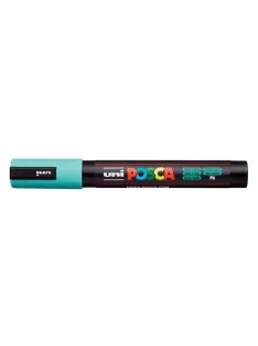   UNI Dekormarker, 1,8-2,5 mm, UNI "Posca PC-5M", tengerzöld
