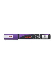 UNI Krétamarker, 1,8-2,5 mm, UNI "PWE-5M", lila