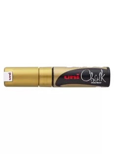 UNI Krétamarker, 8 mm, UNI "PWE-8K", arany