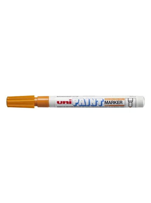 UNI Lakkmarker, 0,8-1,2 mm, UNI "PX-21", narancs