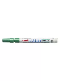 UNI Lakkmarker, 0,8-1,2 mm, UNI "PX-21", zöld