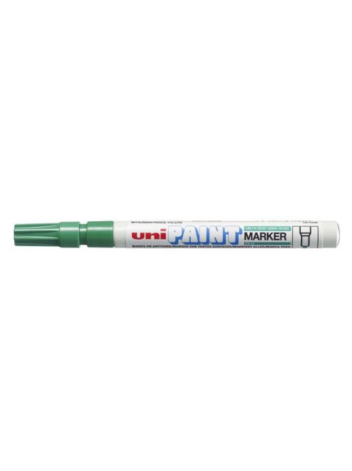 UNI Lakkmarker, 0,8-1,2 mm, UNI "PX-21", zöld