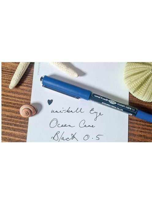 UNI Rollertoll, 0,3 mm, UNI "UB-150 Ocean Care", fekete