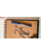 UNI Rollertoll, 0,5 mm, UNI "UB-157 Ocean Care", fekete