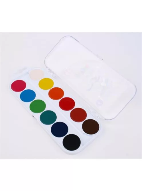 COOL BY VICTORIA Vízfesték, 12 szín, 24 mm, COOL BY VICTORIA