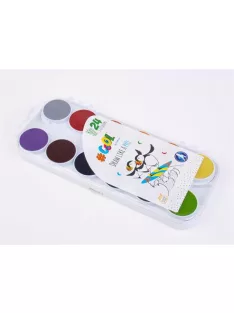   COOL BY VICTORIA Vízfesték, 24 szín, 24 mm, COOL BY VICTORIA