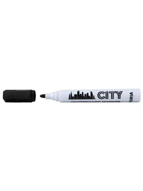 VICTORIA VISUAL Táblamarker készlet, 1-3 mm, kúpos, VICTORIA VISUAL "City", 4 különböző szín