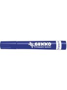 VICTORIA OFFICE Alkoholos marker, 1-3 mm, kúpos, VICTORIA OFFICE, "Gekko", kék