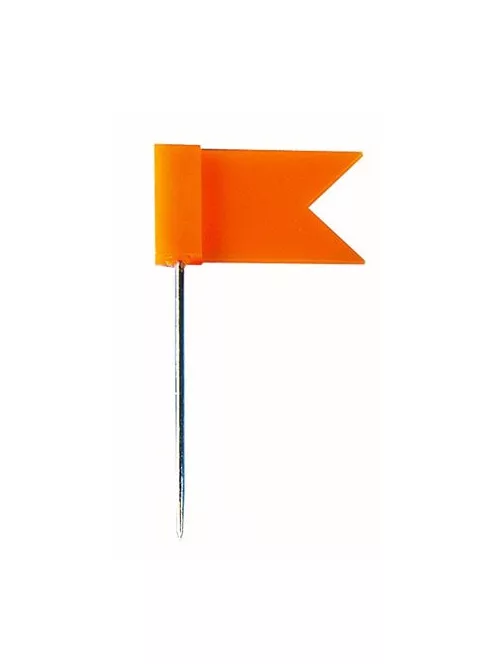 WEDO Térképtű, zászló, 20 db, WEDO, vegyes színű