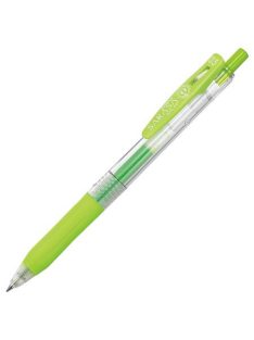   ZEBRA Zseléstoll, 0,33 mm, nyomógombos, ZEBRA "Sarasa Clip", világoszöld