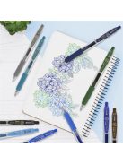 ZEBRA Zseléstoll, 0,33 mm, nyomógombos, ZEBRA "Sarasa Clip", világoskék