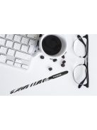 ZEBRA Golyóstoll, 0,27 mm, kupakos, vegyes testszín, ZEBRA "Animal Doodler'z", kék