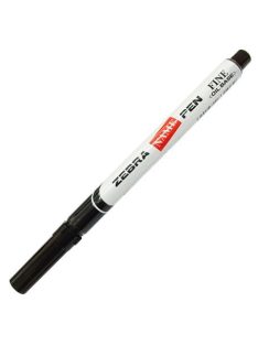   ZEBRA Alkoholos marker, 1,5 mm, kúpos, ZEBRA "Name Pen Fine", fekete