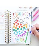 ZEBRA Zseléstoll, 0,33 mm, nyomógombos, ZEBRA "Sarasa Clip", kobalt kék