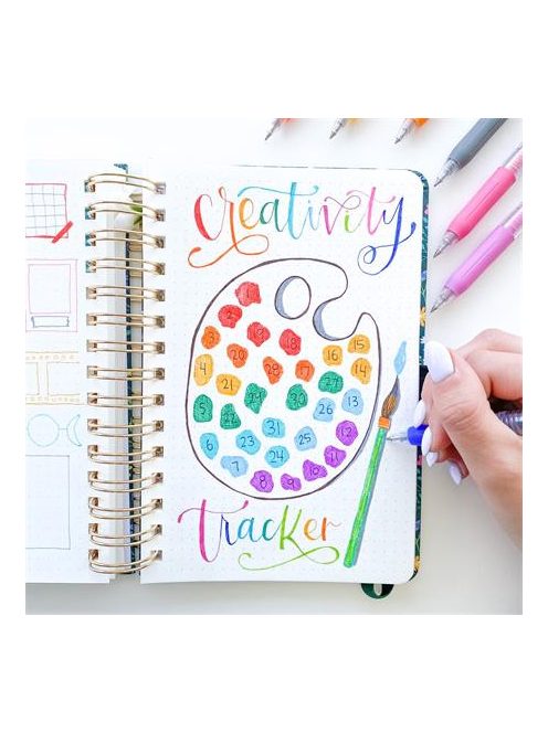 ZEBRA Zseléstoll, 0,33 mm, nyomógombos, ZEBRA "Sarasa Clip", kobalt kék