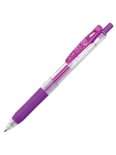   ZEBRA Zseléstoll, 0,33 mm, nyomógombos, ZEBRA "Sarasa Clip", lila