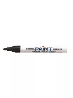   ZEBRA Lakkmarker, 3 mm, ZEBRA "Paint marker", fekete