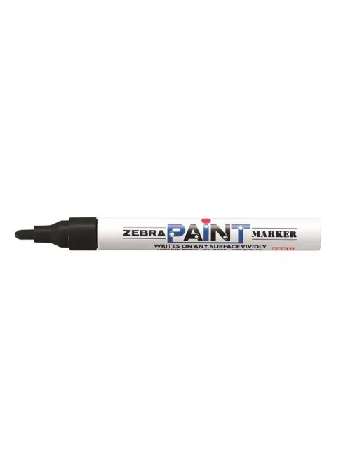 ZEBRA Lakkmarker, 3 mm, ZEBRA "Paint marker", fekete