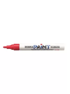   ZEBRA Lakkmarker, 3 mm, ZEBRA "Paint marker", piros