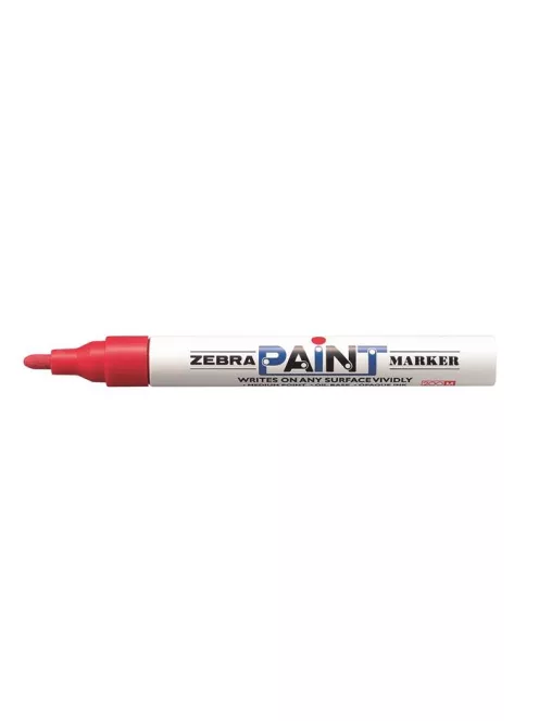 ZEBRA Lakkmarker, 3 mm, ZEBRA "Paint marker", piros