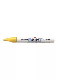   ZEBRA Lakkmarker, 3 mm, ZEBRA "Paint marker", sárga