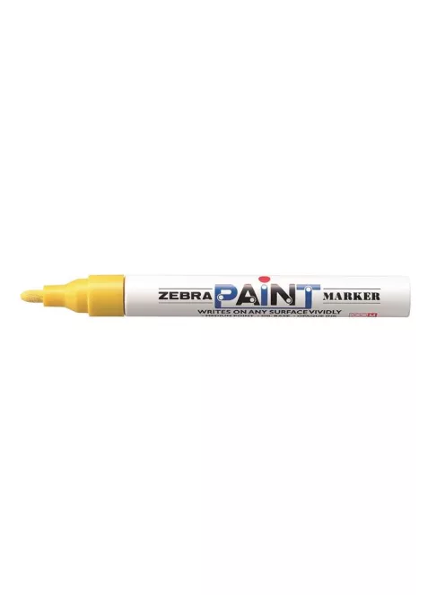 ZEBRA Lakkmarker, 3 mm, ZEBRA "Paint marker", sárga