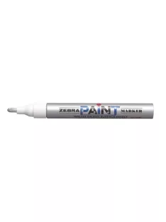   ZEBRA Lakkmarker, 3 mm, ZEBRA "Paint marker", ezüst