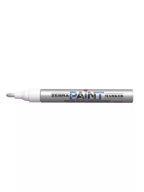 ZEBRA Lakkmarker, 3 mm, ZEBRA "Paint marker", ezüst