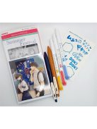 ZEBRA Írószer készlet, ZEBRA "Manga Set, Summer Festival", 5 darabos