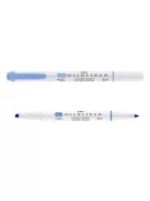 ZEBRA Szövegkiemelő, 1,0/3,5 mm, kétvégű ZEBRA "Mildliner Cool & Refined" kék