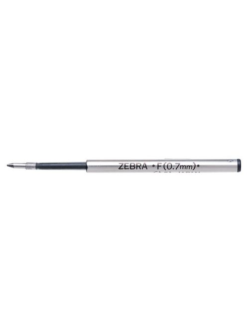 ZEBRA Golyóstollbetét, 0,24 mm, ZEBRA "F", fekete