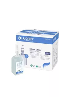   LUCART Tusfürdő és sampon, 1 l, LUCART "Hair&Body", gingko bilobával