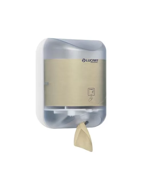 LUCART Törlőkendő- és toalettpapír adagoló, 26x20x19 cm, LUCART "L-One mini"