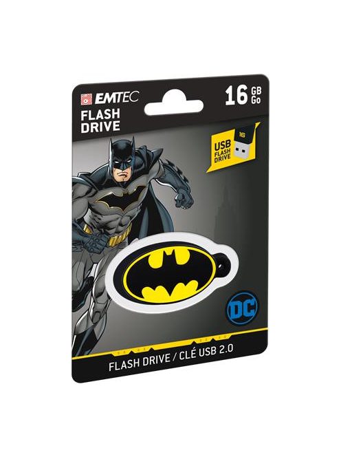 EMTEC Pendrive, 16GB, USB 2.0, EMTEC "DC Batman"