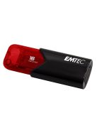 EMTEC Pendrive, 16GB, USB 3.2, EMTEC "B110 Click Easy", fekete-piros