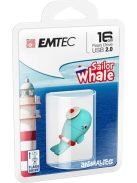 EMTEC Pendrive, 16GB, USB 2.0, EMTEC "Whale"