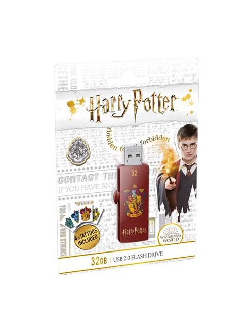 EMTEC Pendrive, 32GB, USB 2.0, EMTEC "Harry Potter Gryffindor"