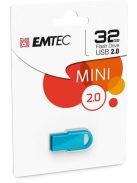 EMTEC Pendrive, 32GB, USB 2.0, EMTEC "D250 Mini", kék