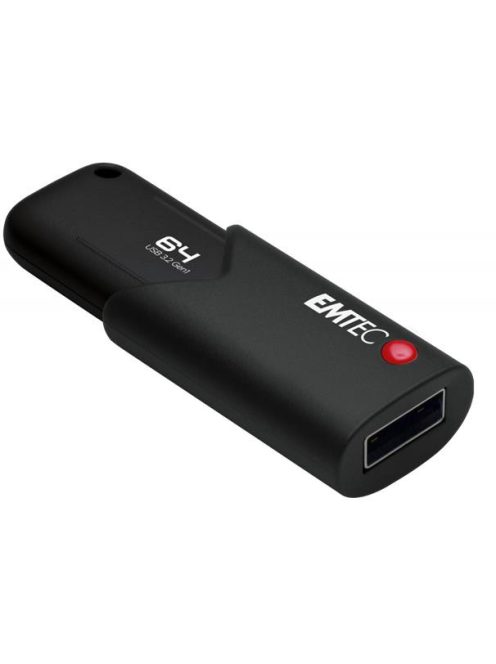 EMTEC Pendrive, 64GB, USB 3.2, titkosított, EMTEC "B120 Click Secure"