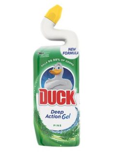   DUCK WC-tisztítógél, 750 ml, DUCK "Deep Action Gel", fenyő illat